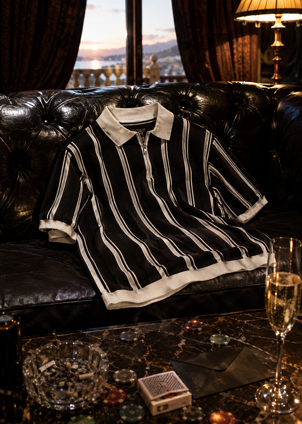 Polo AMALFI STRIPE